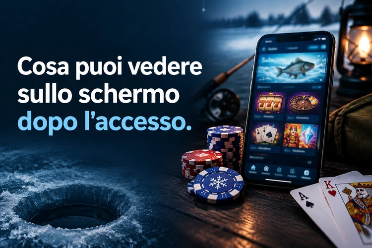 Cosa puoi vedere sullo schermo dopo l'accesso
